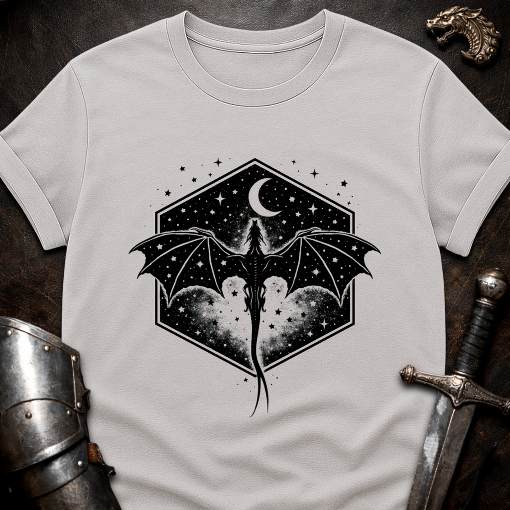 Dragon In Hexagon T-Shirt
