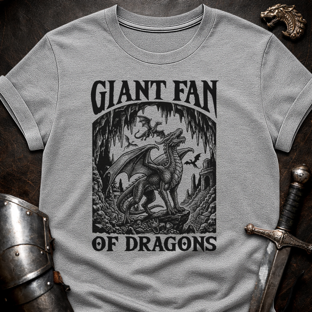 Giant Fan of Dragons T-Shirt
