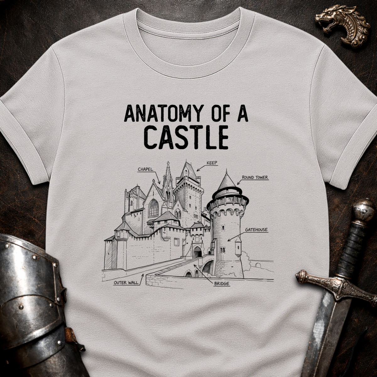 Anatomy of a Castle T-Shirt
