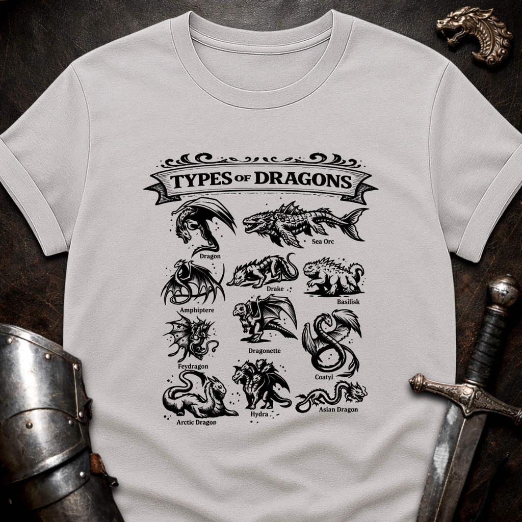 Types of Dragons T-Shirt