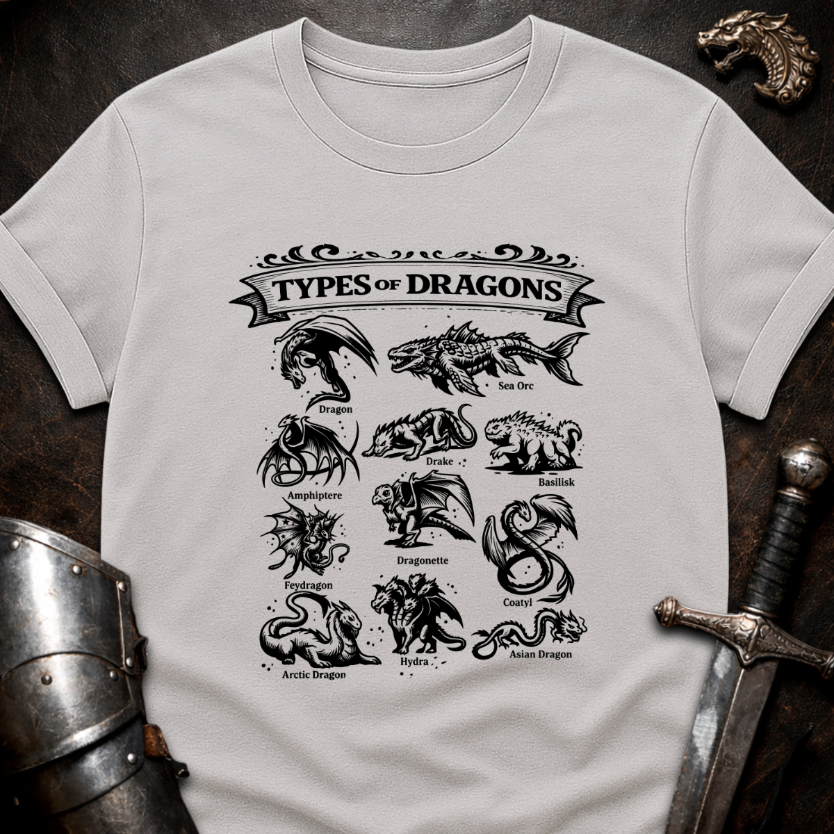 Types of Dragons T-Shirt