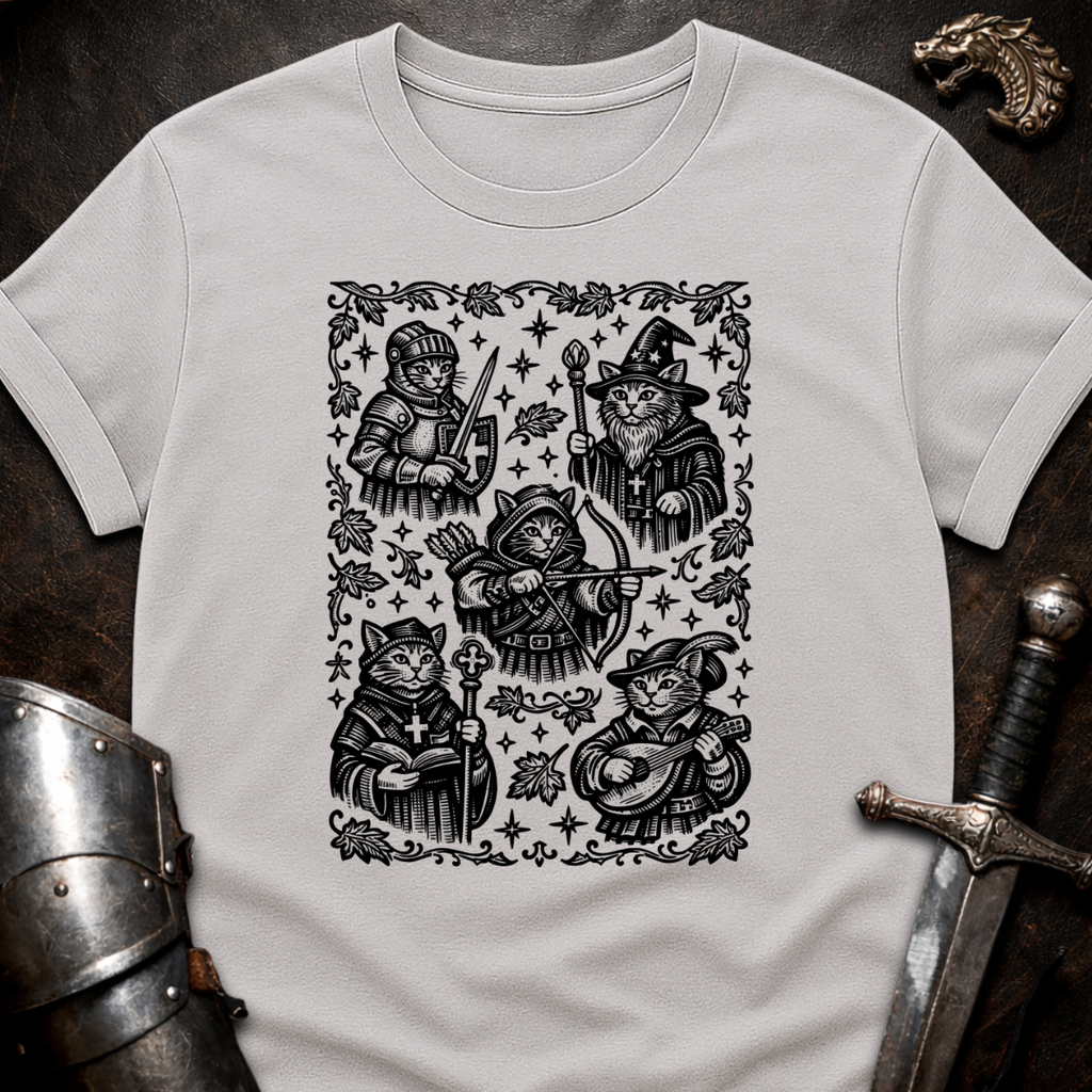 Medieval Cats T-Shirt