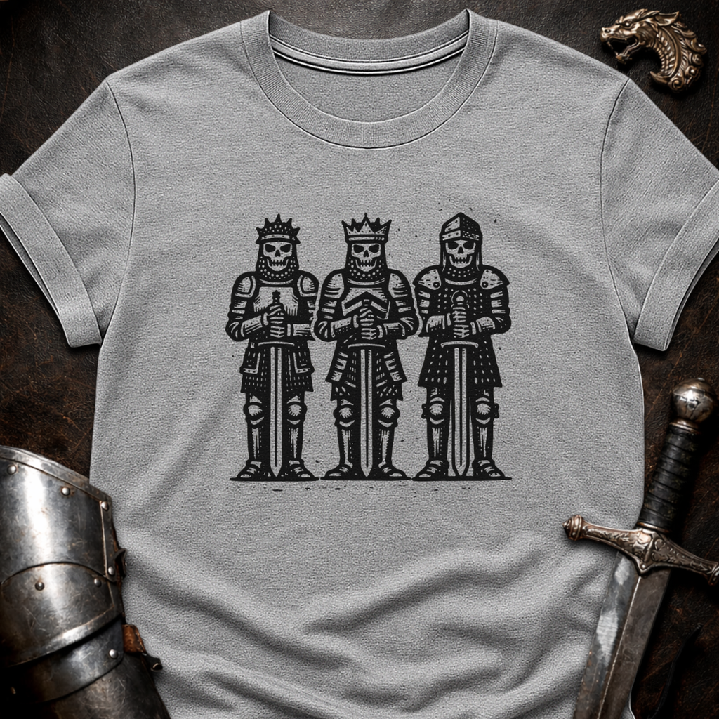3 Skeleton Knights T-Shirt