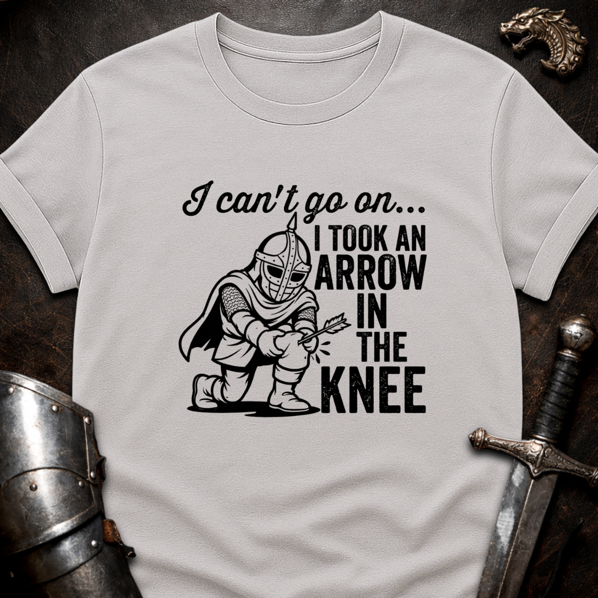 Can't Go On T-Shirt