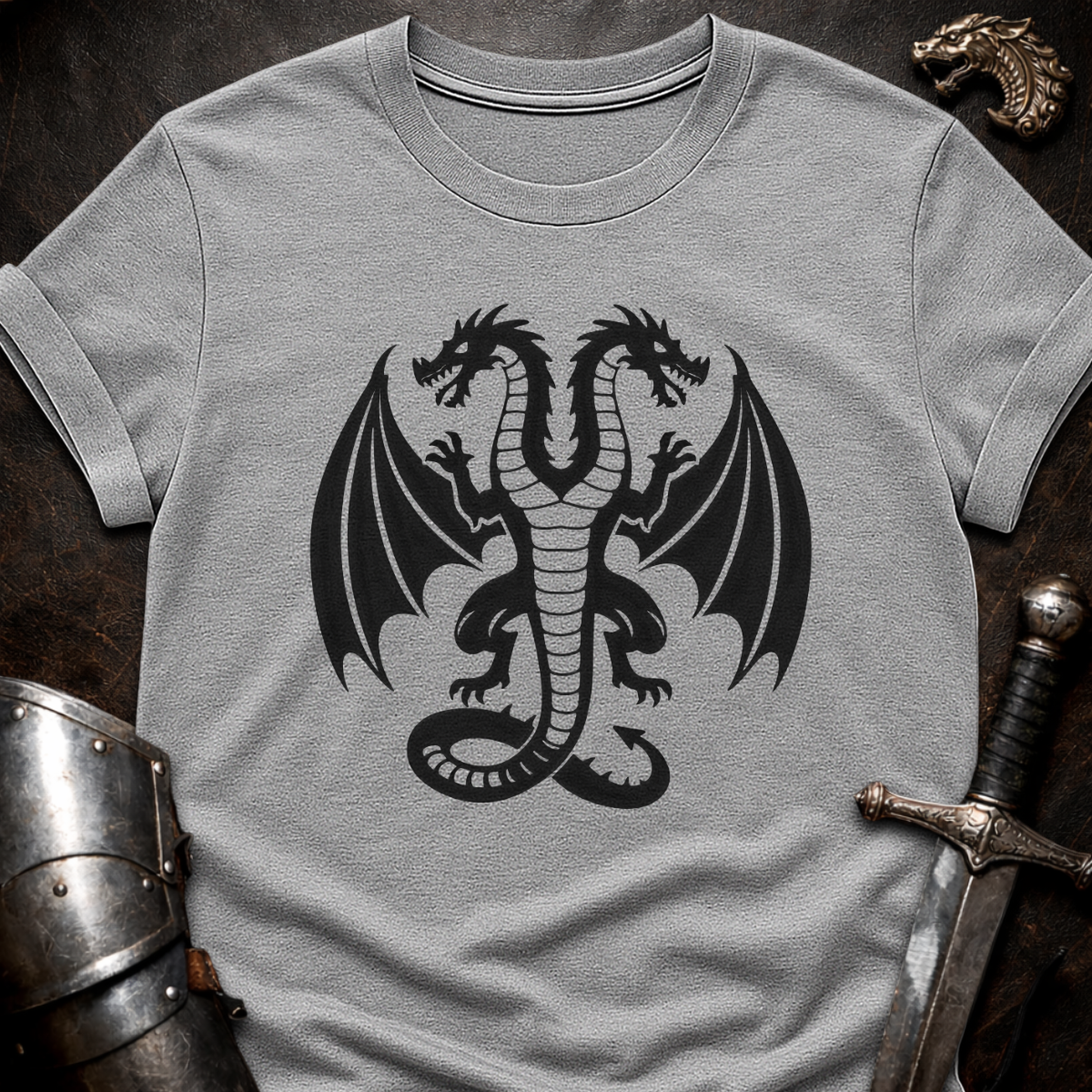 2 Headed Dragon T-Shirt