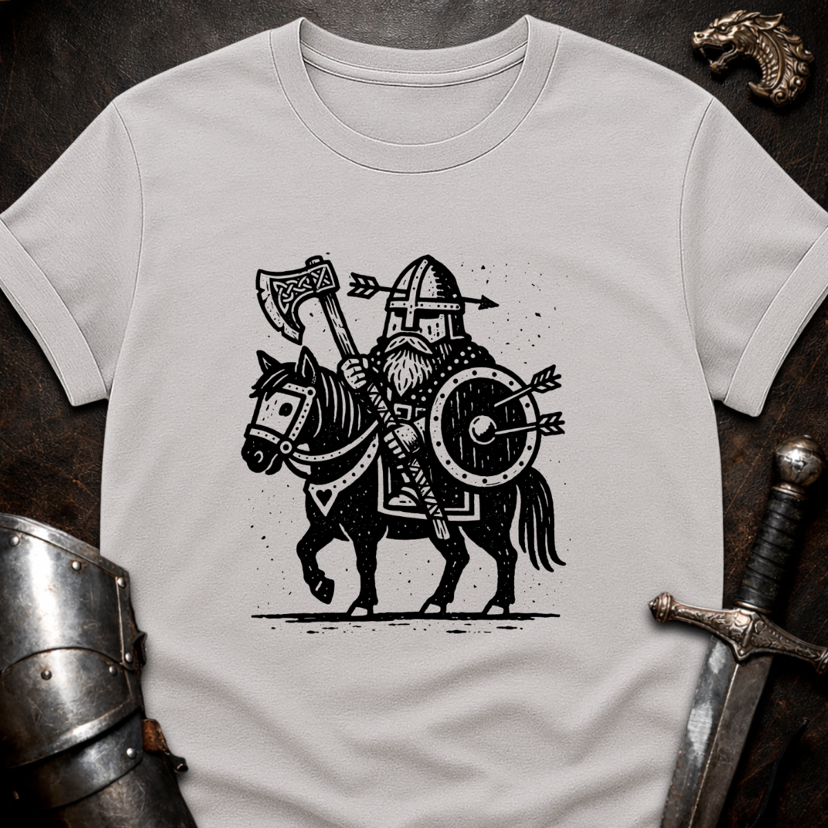 Dwarf on Horse T-Shirt
