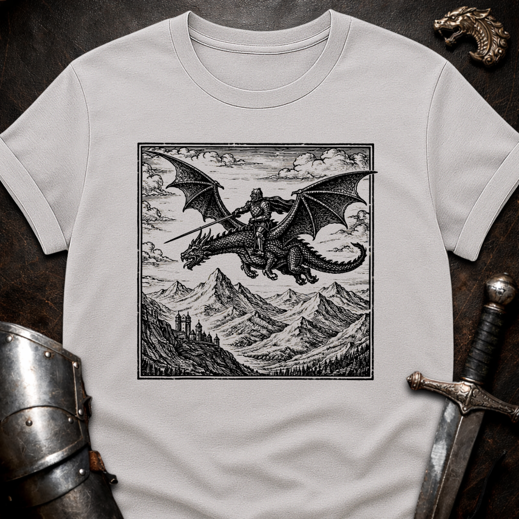 Knight on Dragon T-Shirt
