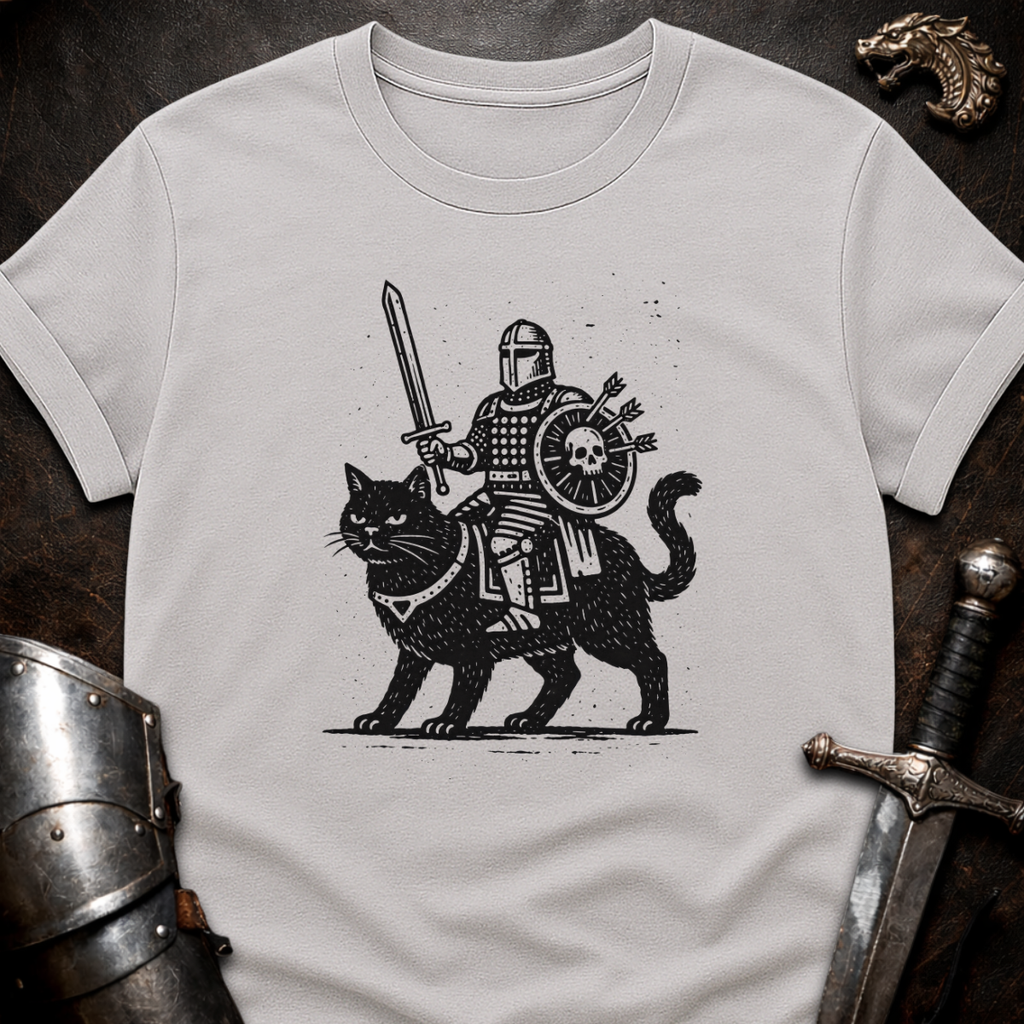 Knight on Cat T-Shirt