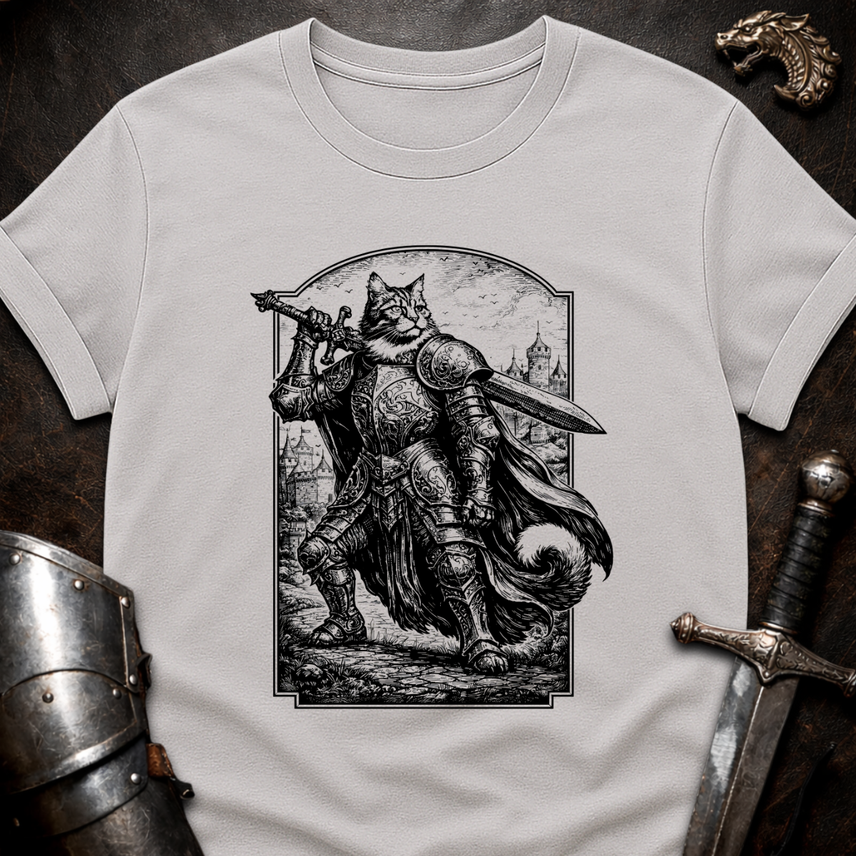 Cat Knight T-Shirt