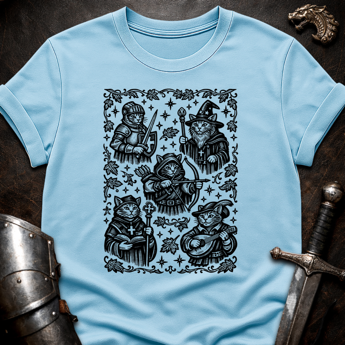 Medieval Cats T-Shirt