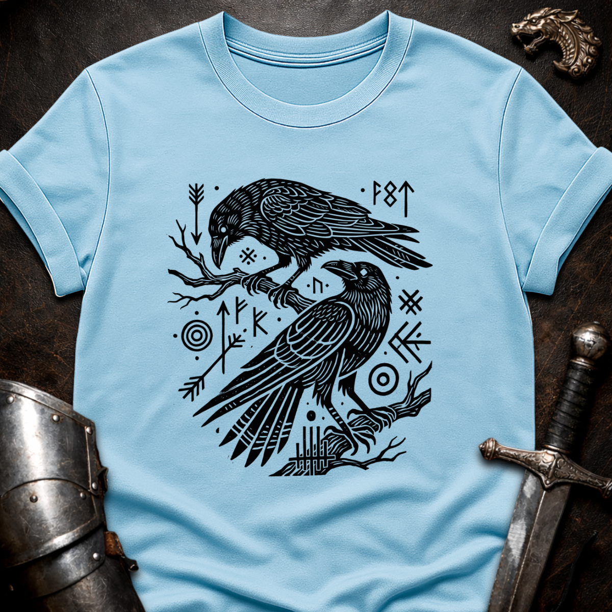 Ravens on Branches T-Shirt