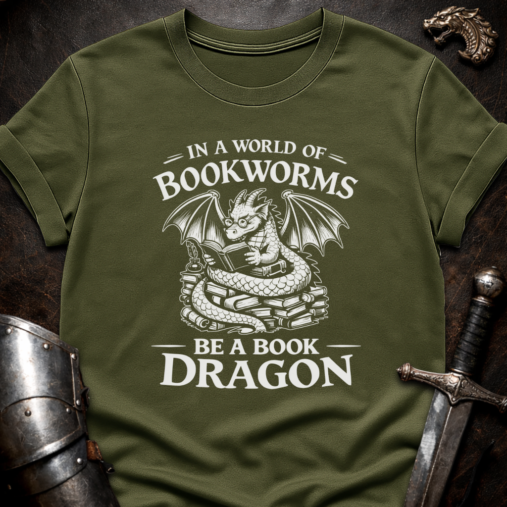 Book Dragon T-Shirt