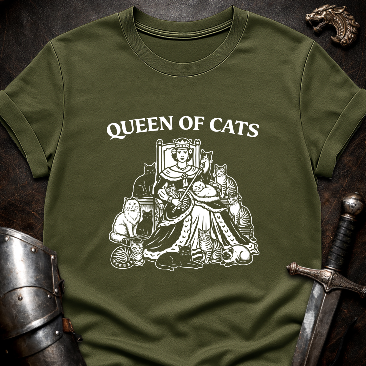 Queen of Cats T-Shirt