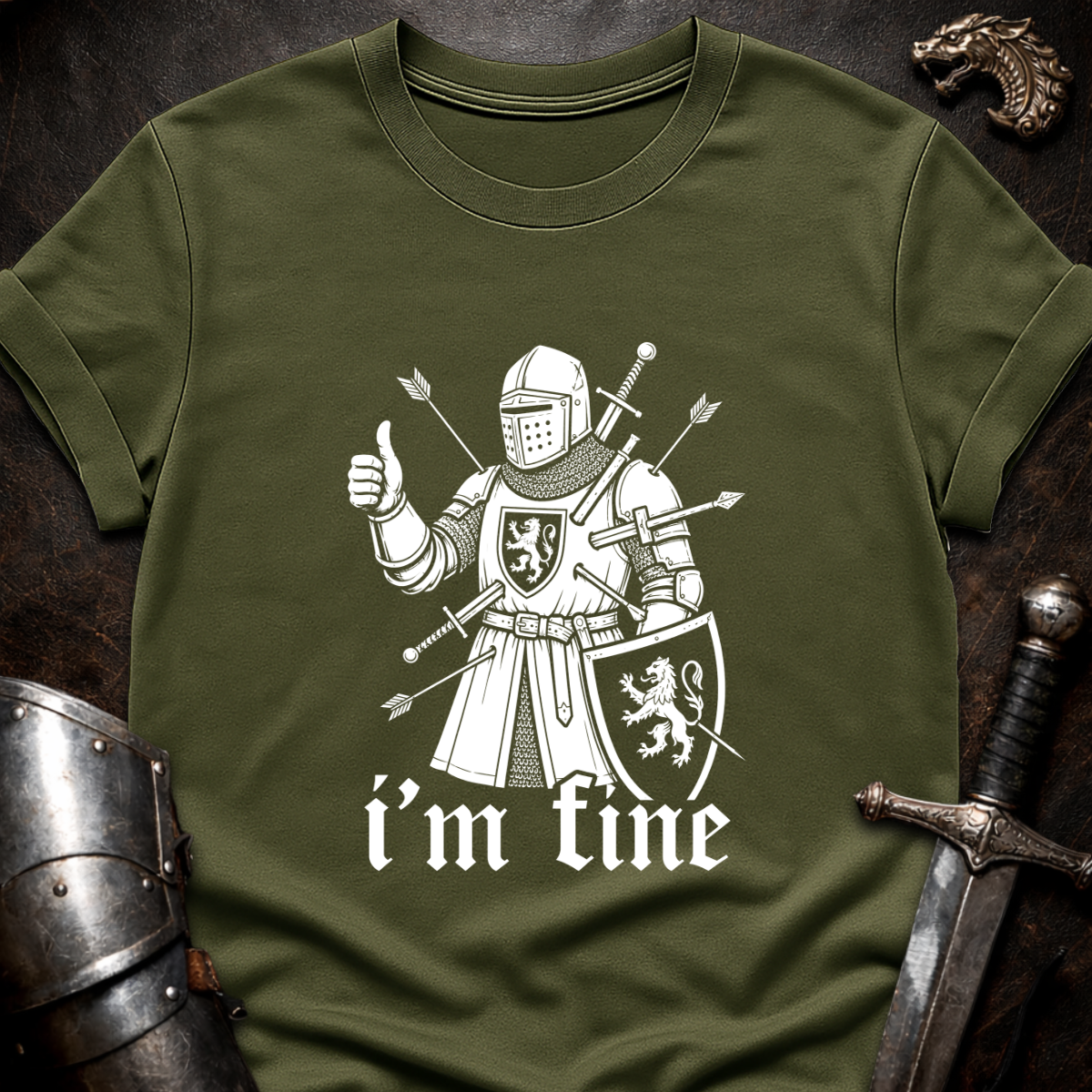 I'm Fine Knight T-Shirt