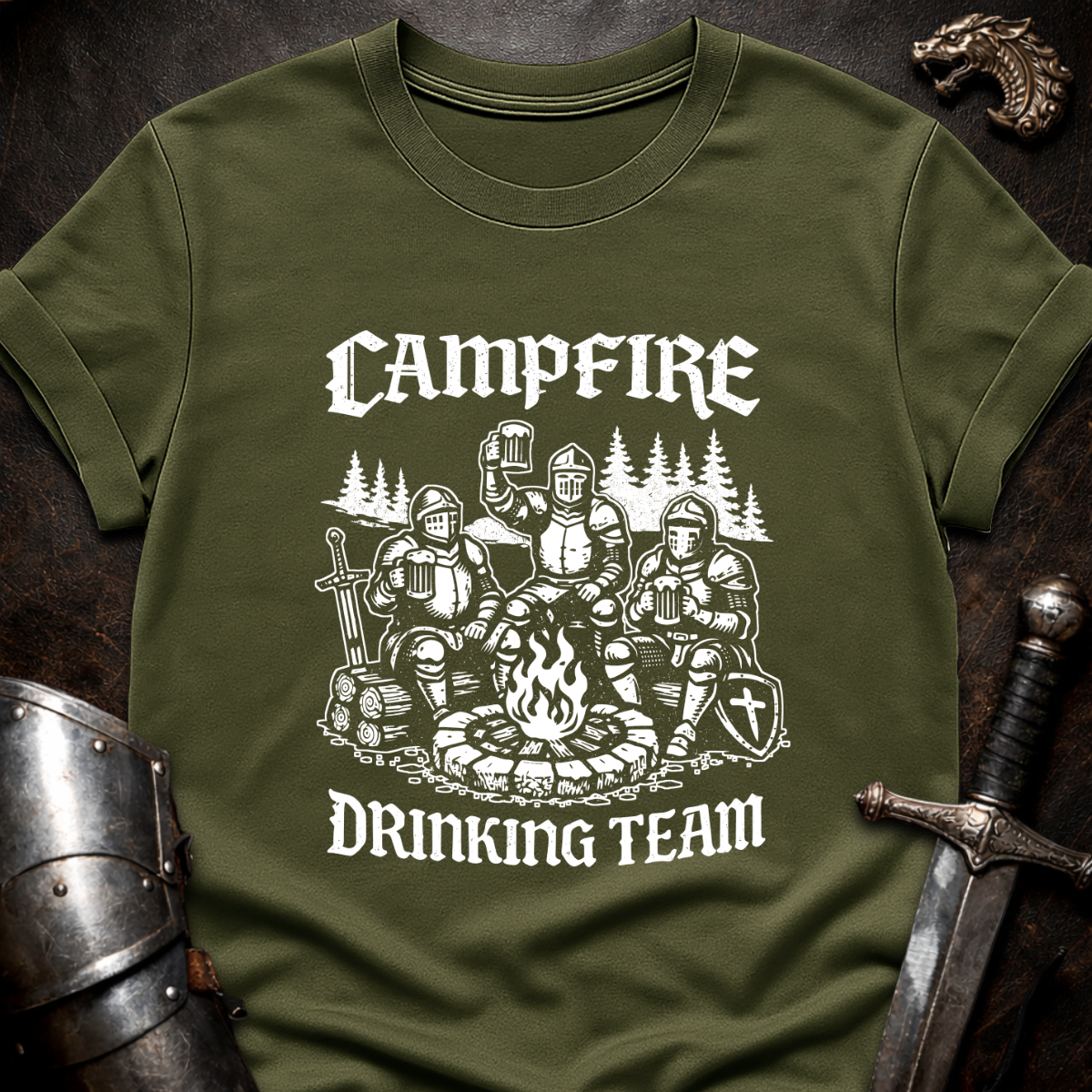 Campfire Drinking Team T-Shirt