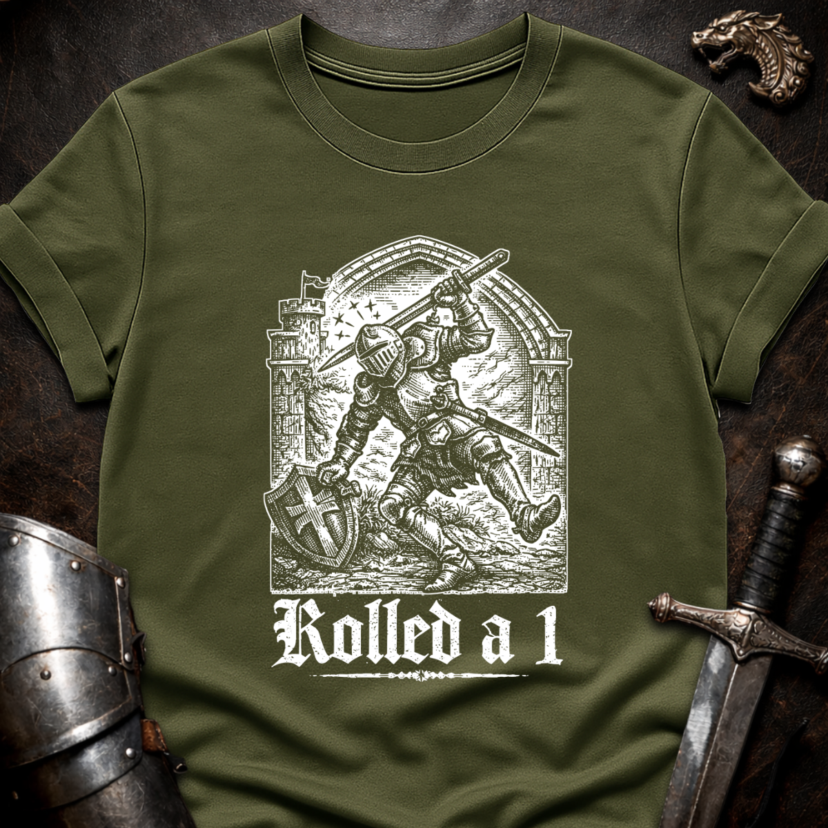 Rolled A 1 T-Shirt