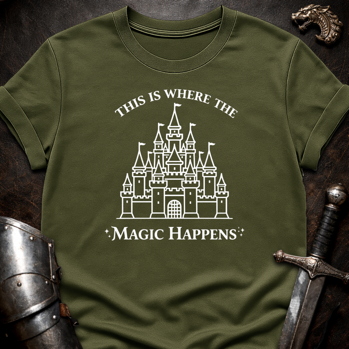 Magic Happens Castle T-Shirt