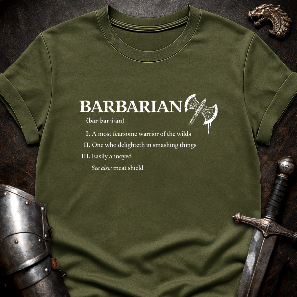 Barbarian Definition T-Shirt