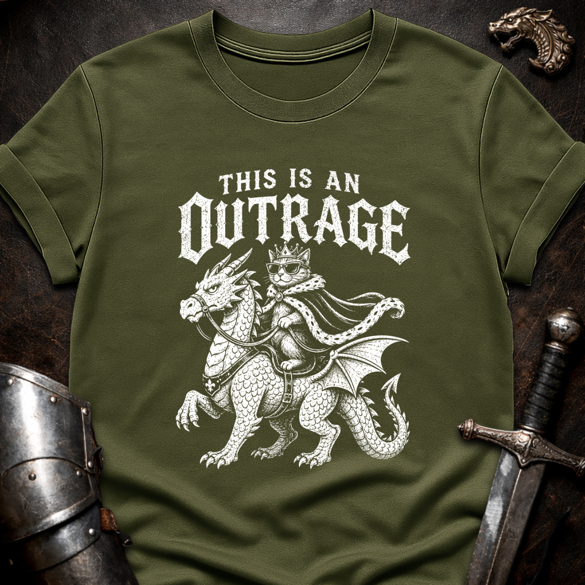 This is an Outrage T-Shirt