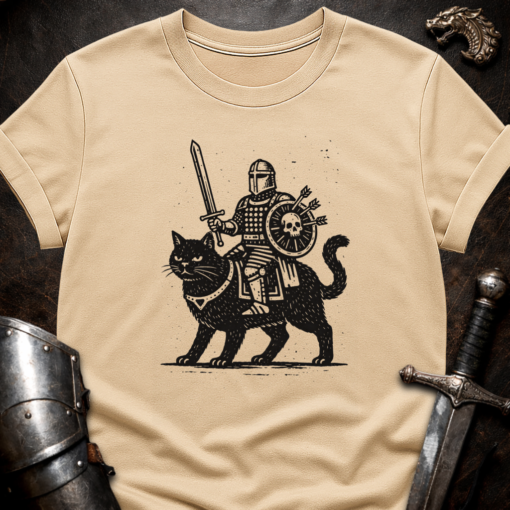 Knight on Cat T-Shirt