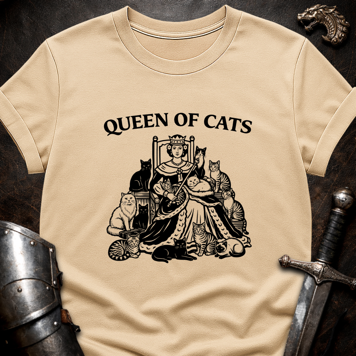 Queen of Cats T-Shirt