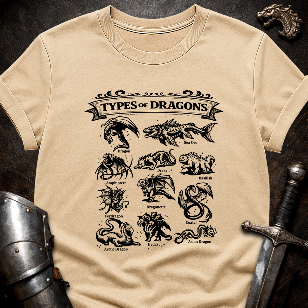 Types of Dragons T-Shirt