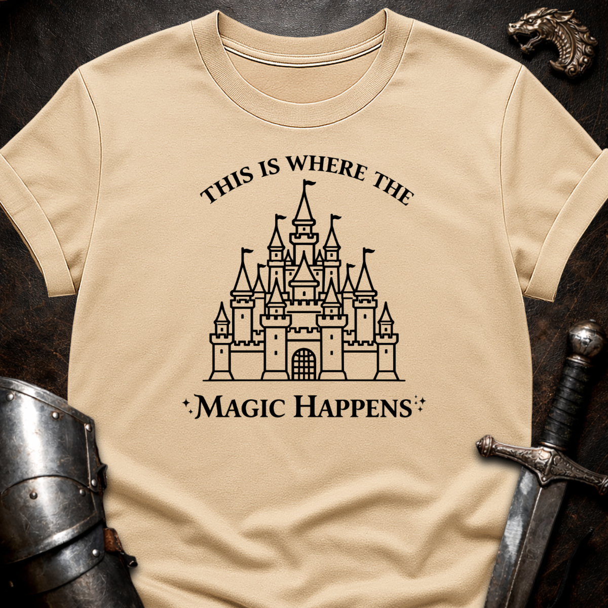 Magic Happens Castle T-Shirt