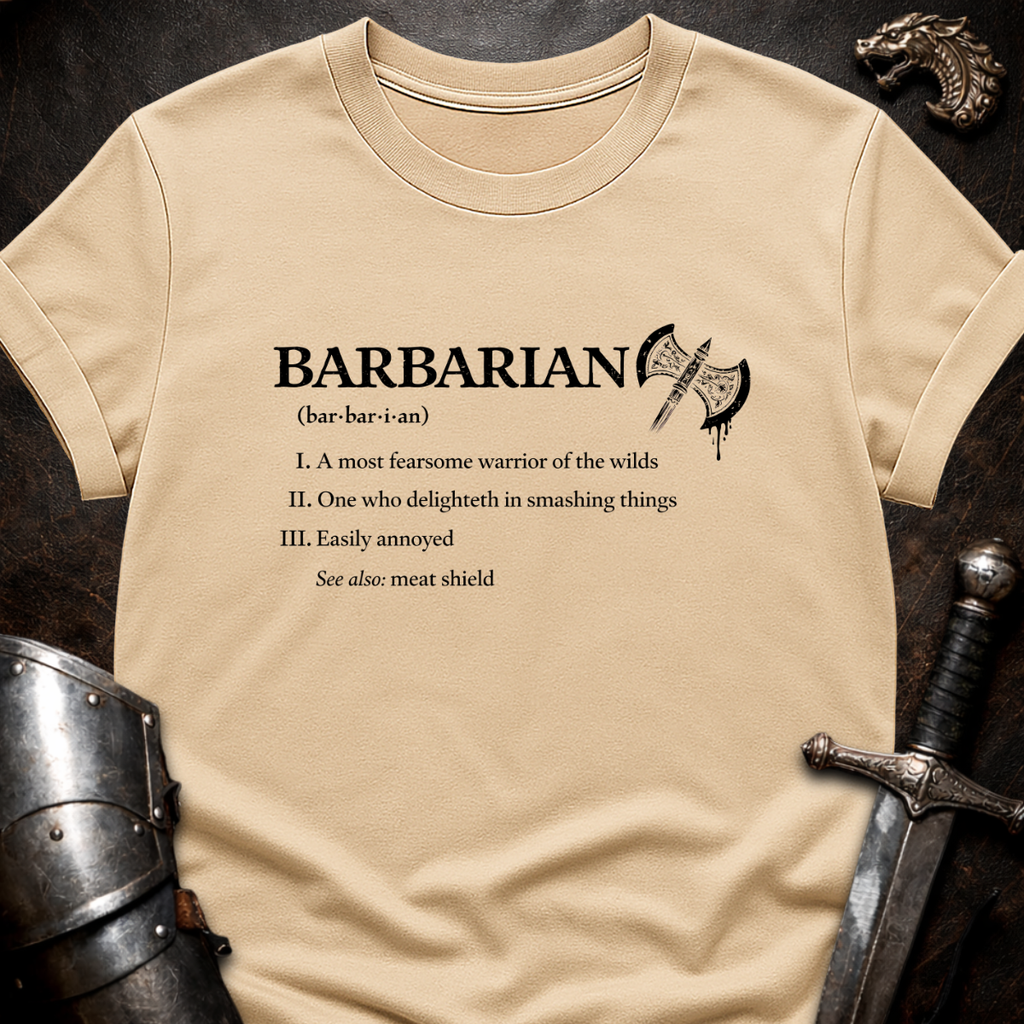 Barbarian Definition T-Shirt