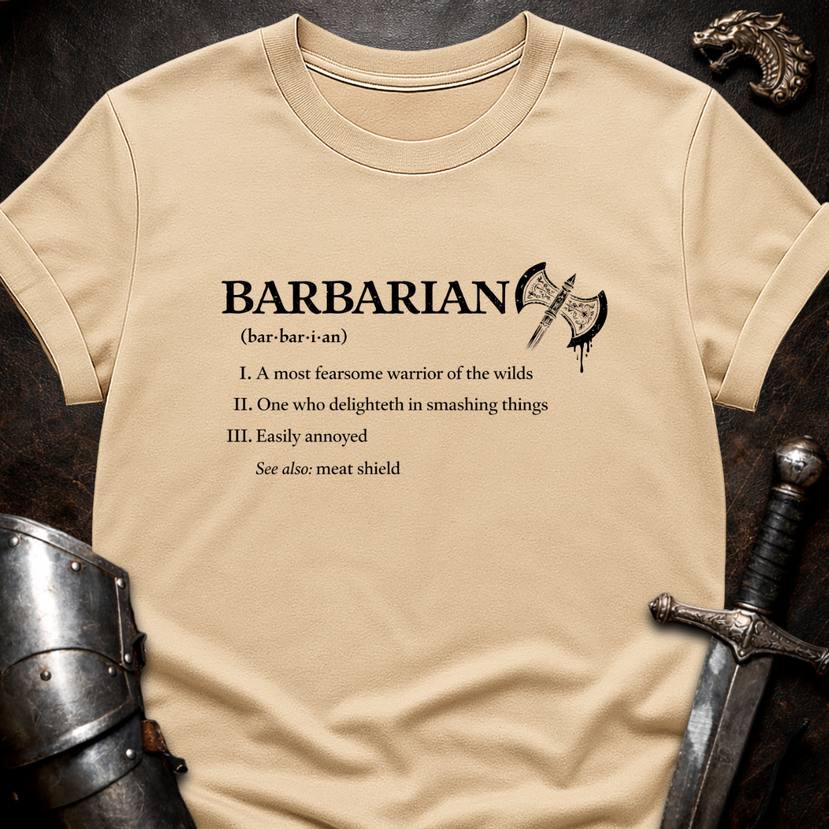 Barbarian Definition T-Shirt