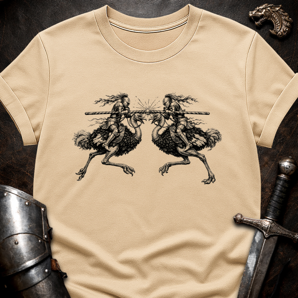 Ostrich Jousting T-Shirt
