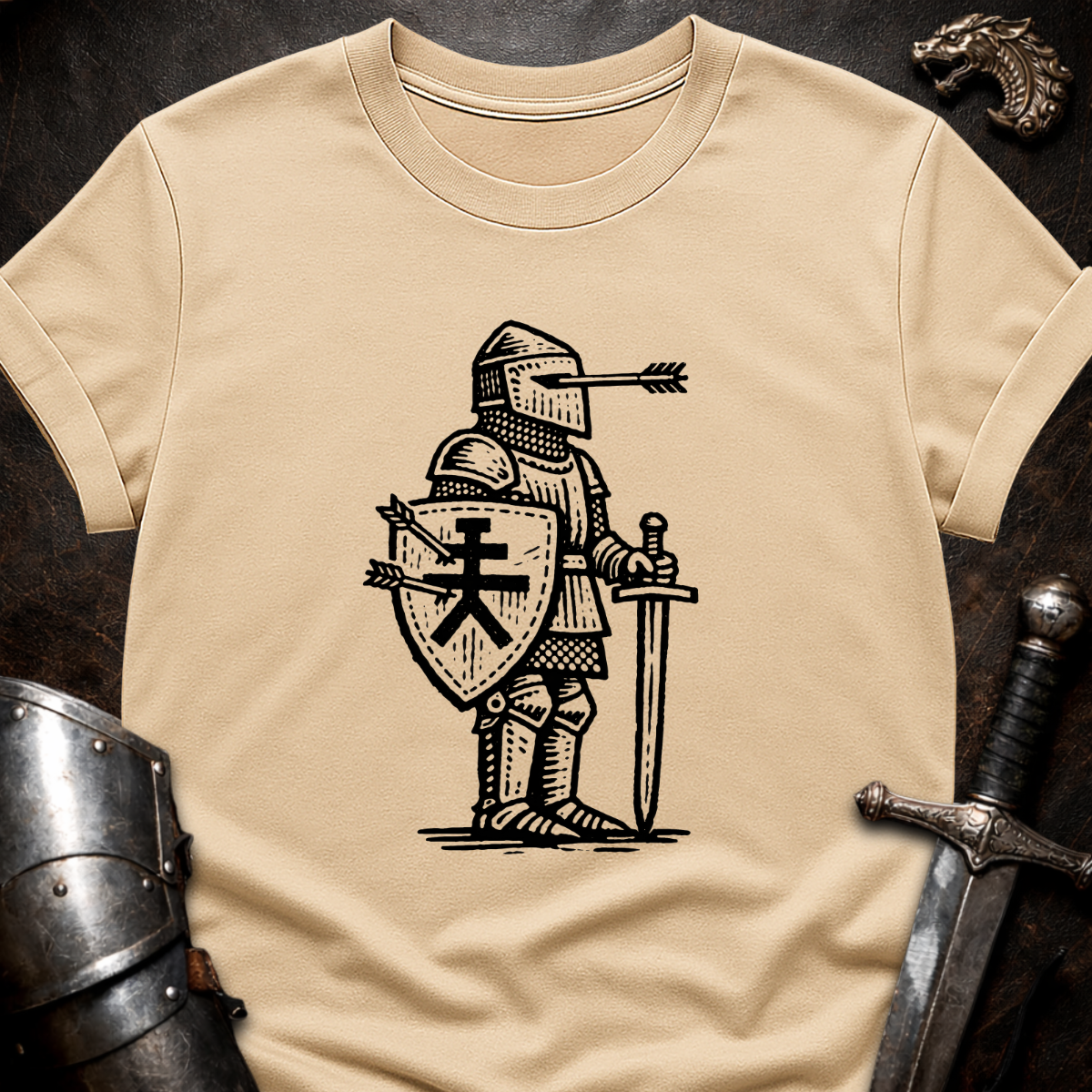 Knight With Arrows T-Shirt