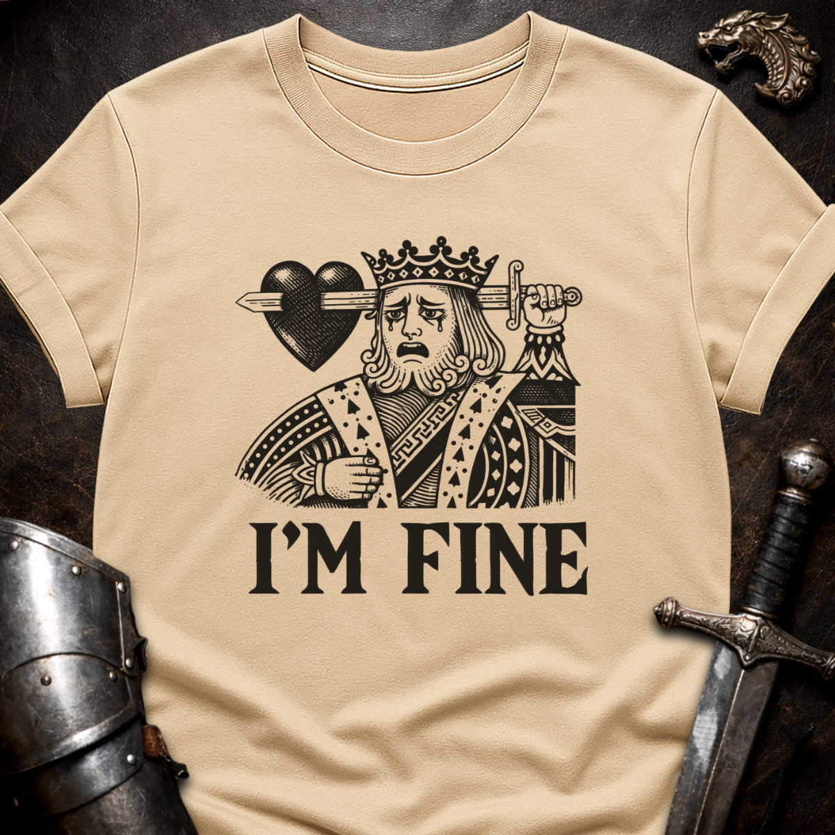 I'm Fine King T-Shirt