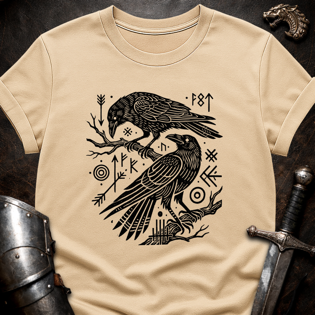 Ravens on Branches T-Shirt