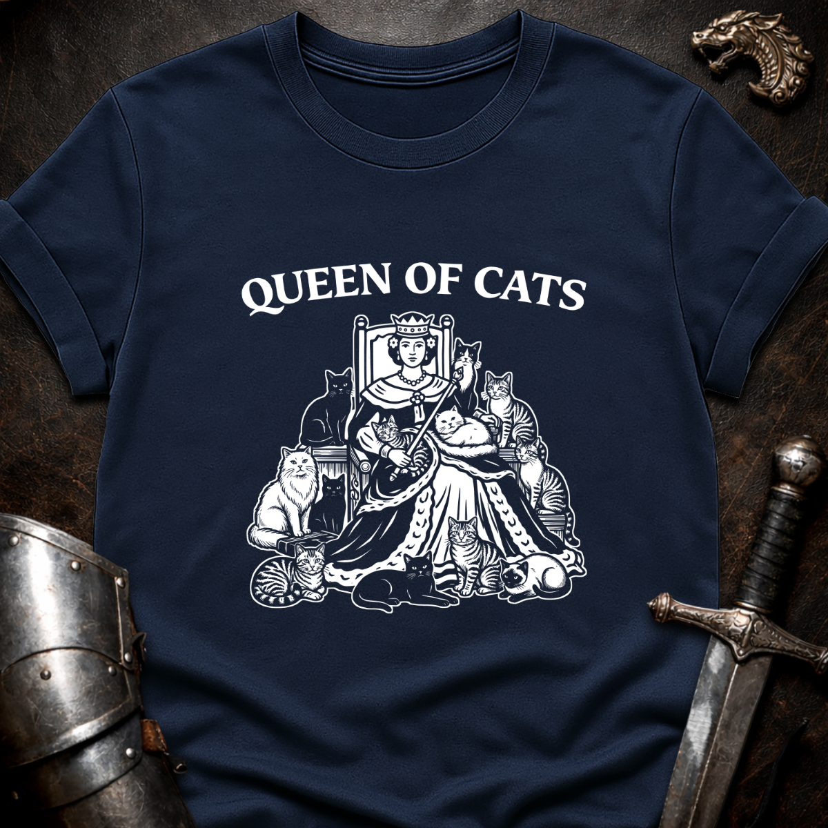 Queen of Cats T-Shirt