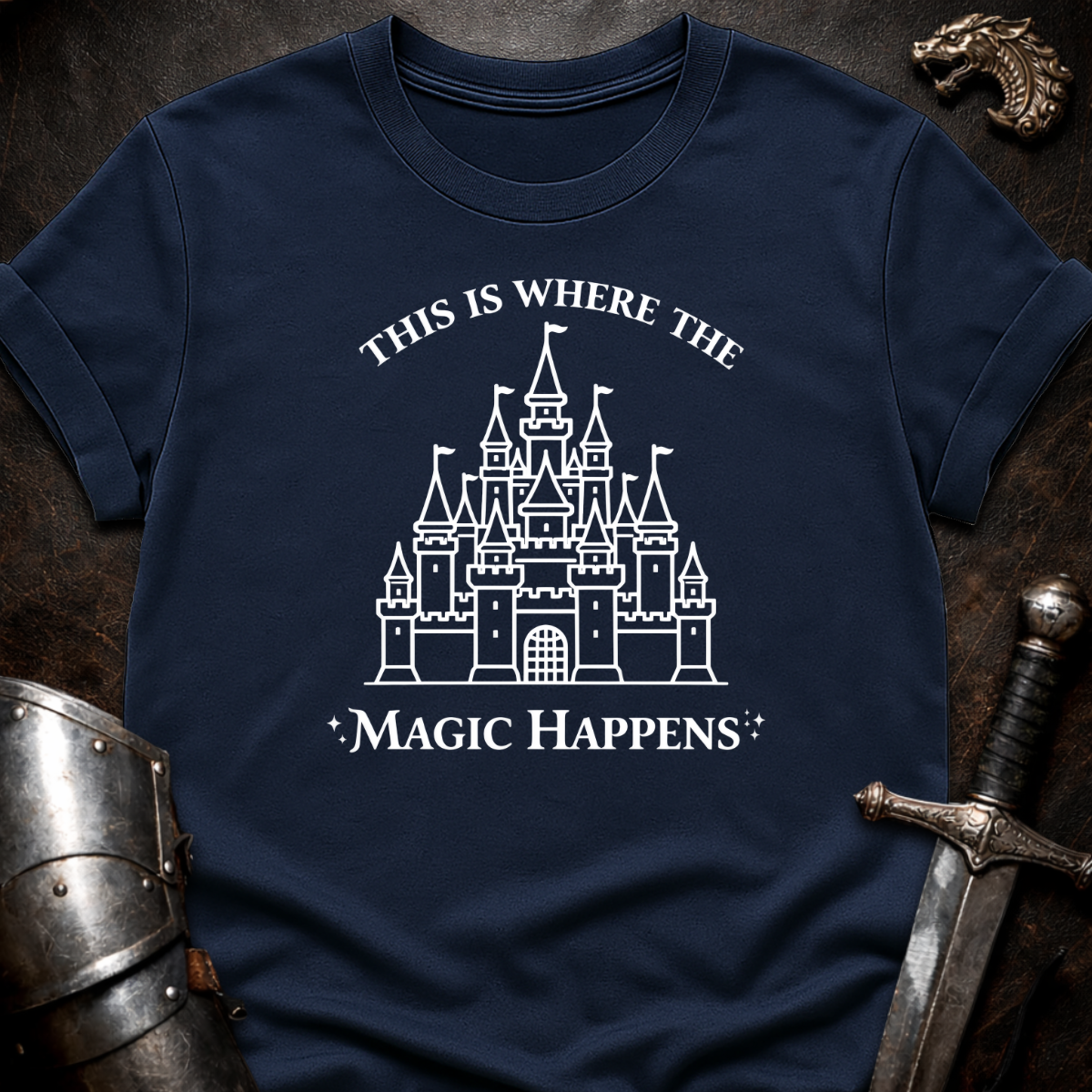 Magic Happens Castle T-Shirt