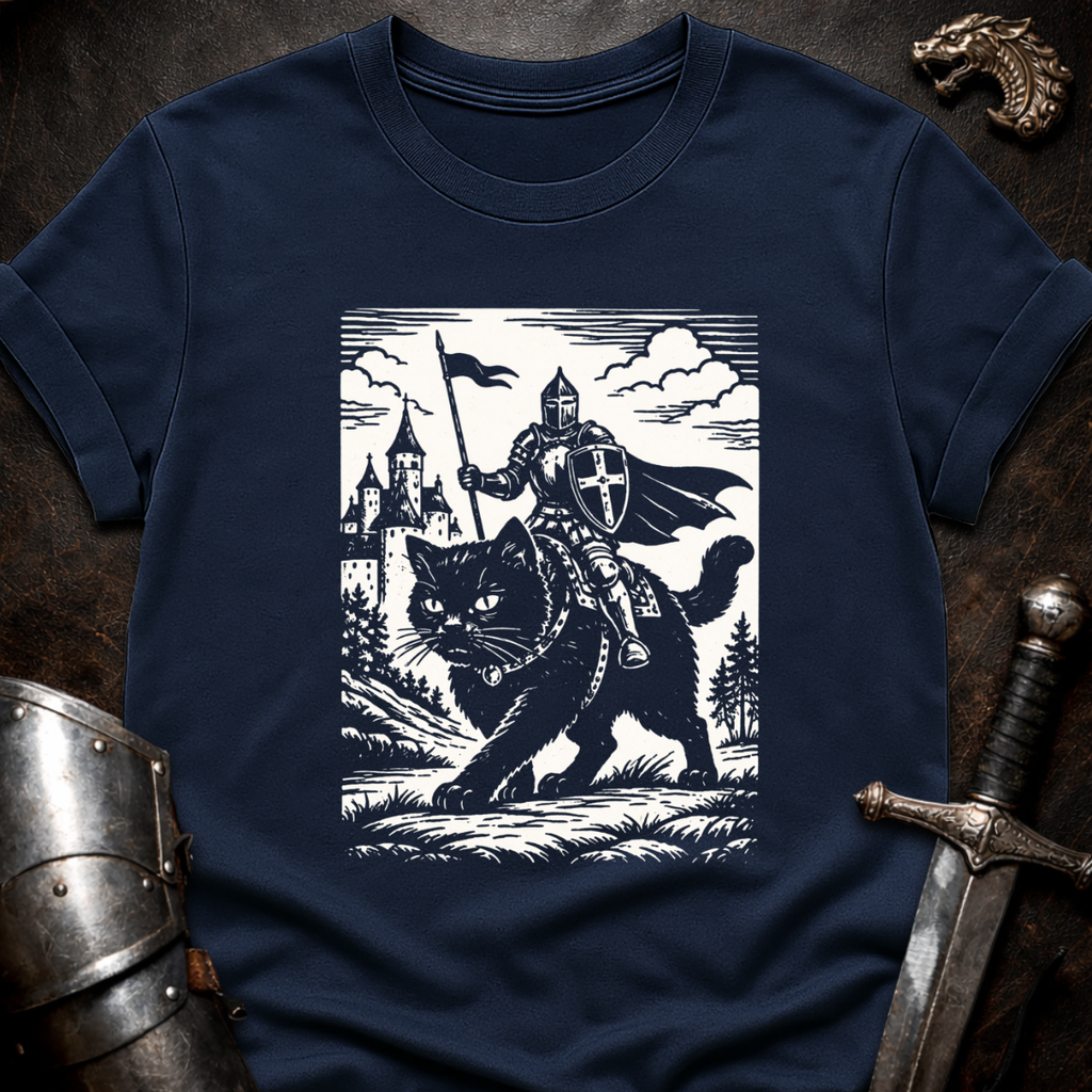 Knight on Cat T-Shirt