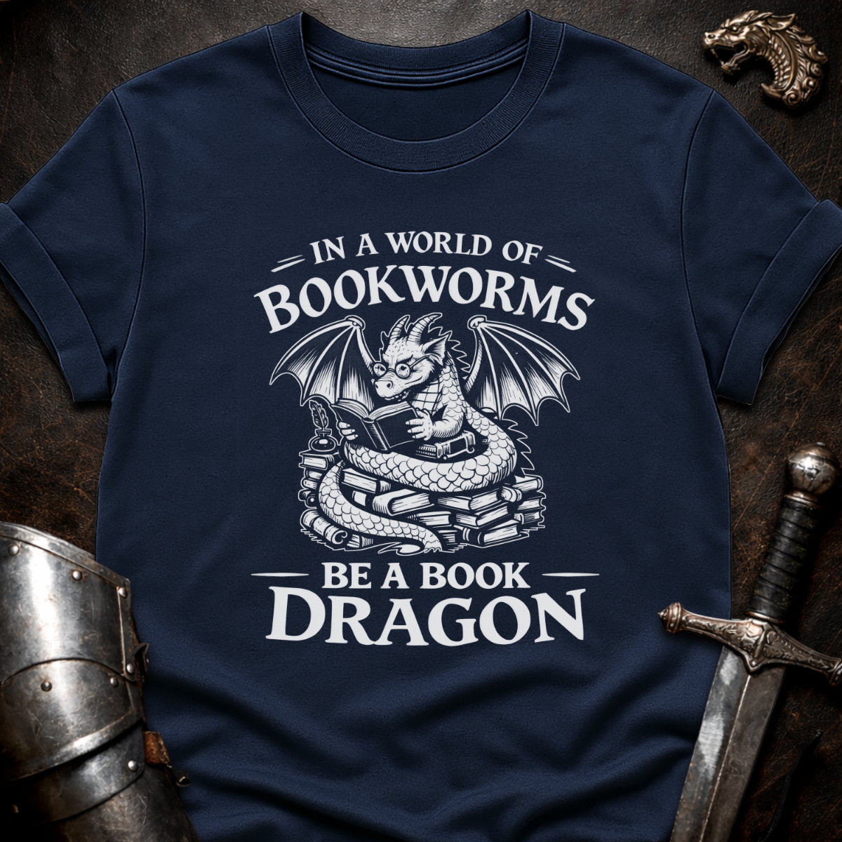 Book Dragon T-Shirt