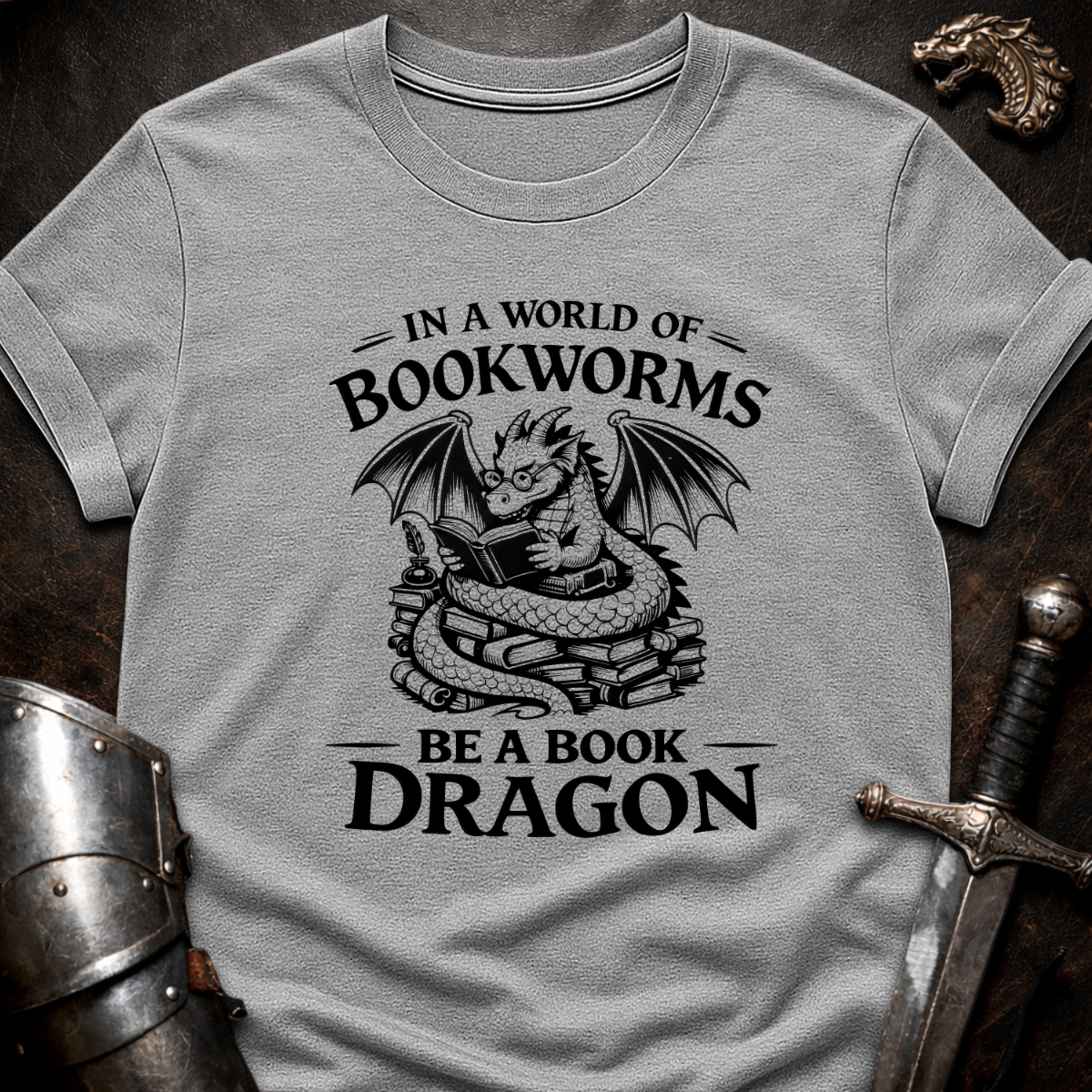 Book Dragon T-Shirt