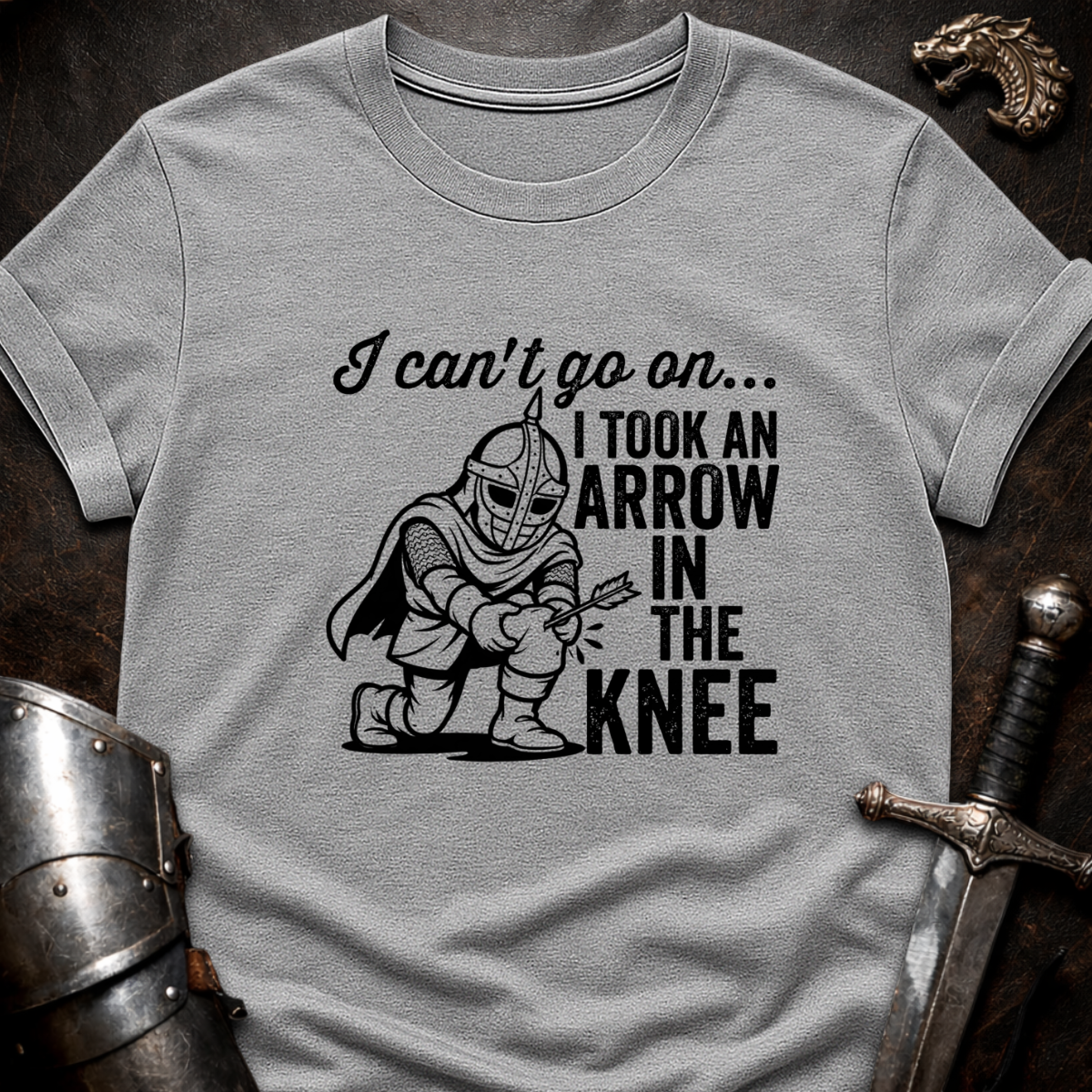 Can't Go On T-Shirt