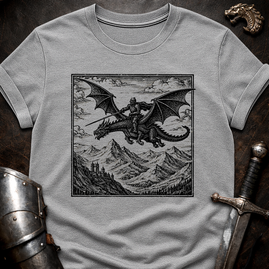 Knight on Dragon T-Shirt