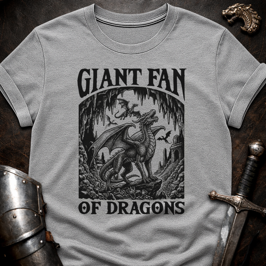 Giant Fan of Dragons T-Shirt