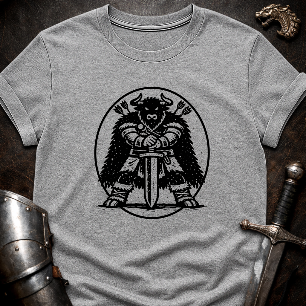 Minotaur with Sword T-Shirt