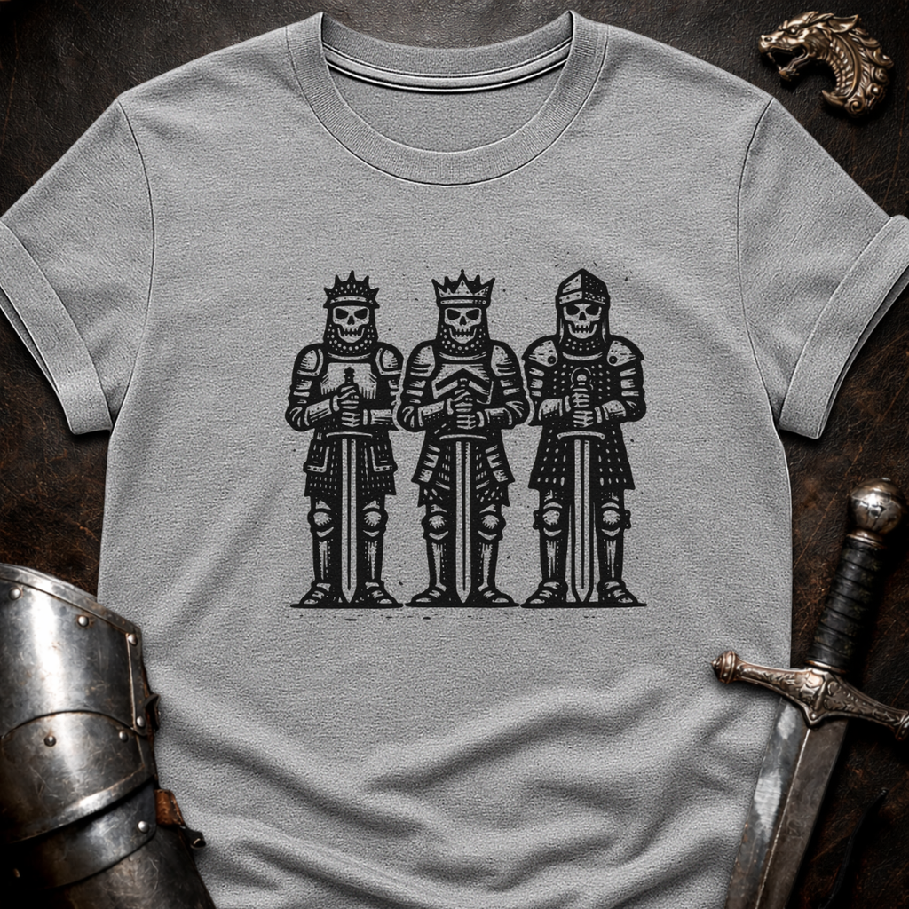 3 Skeleton Knights T-Shirt