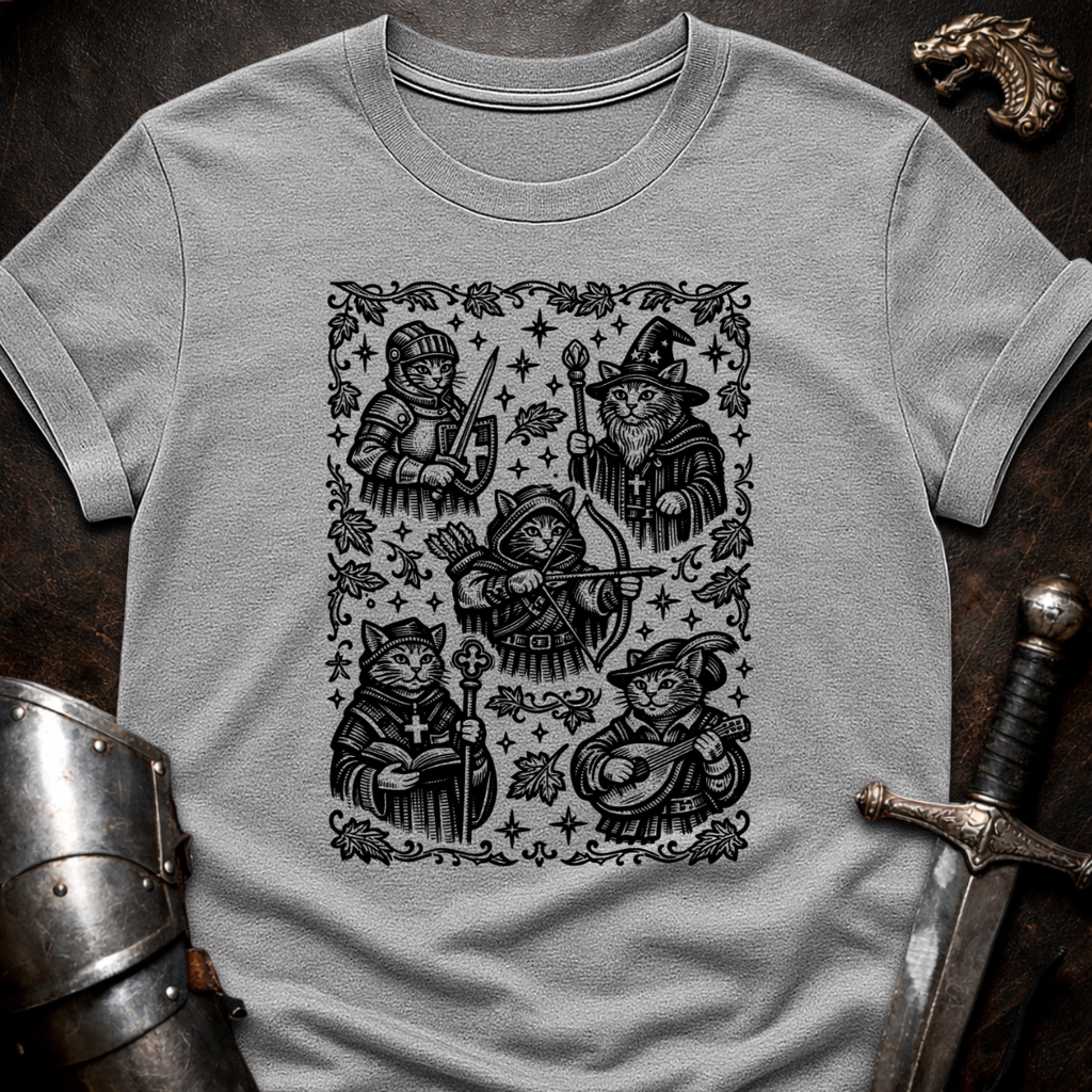 Medieval Cats T-Shirt