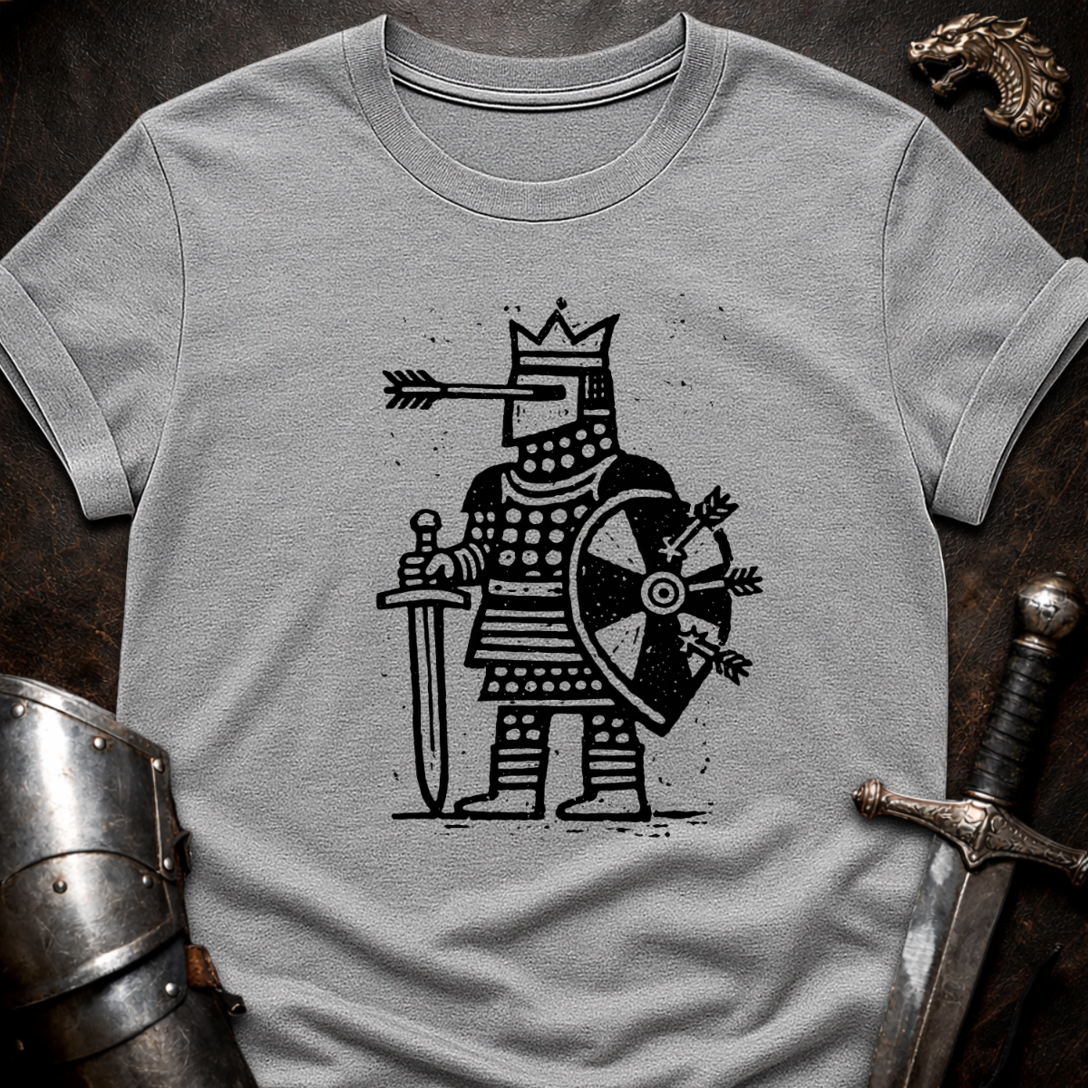 Knight With Arrow T-Shirt