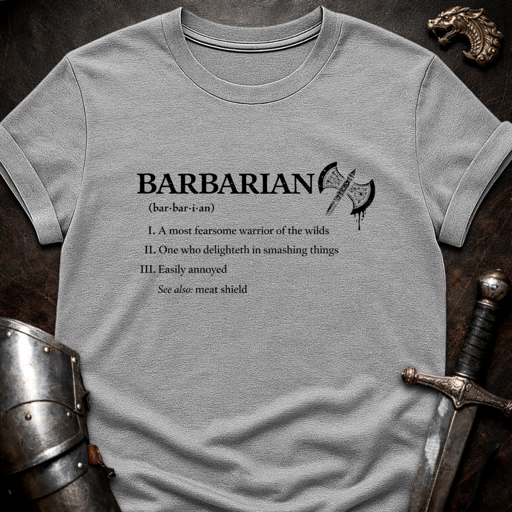 Barbarian Definition T-Shirt