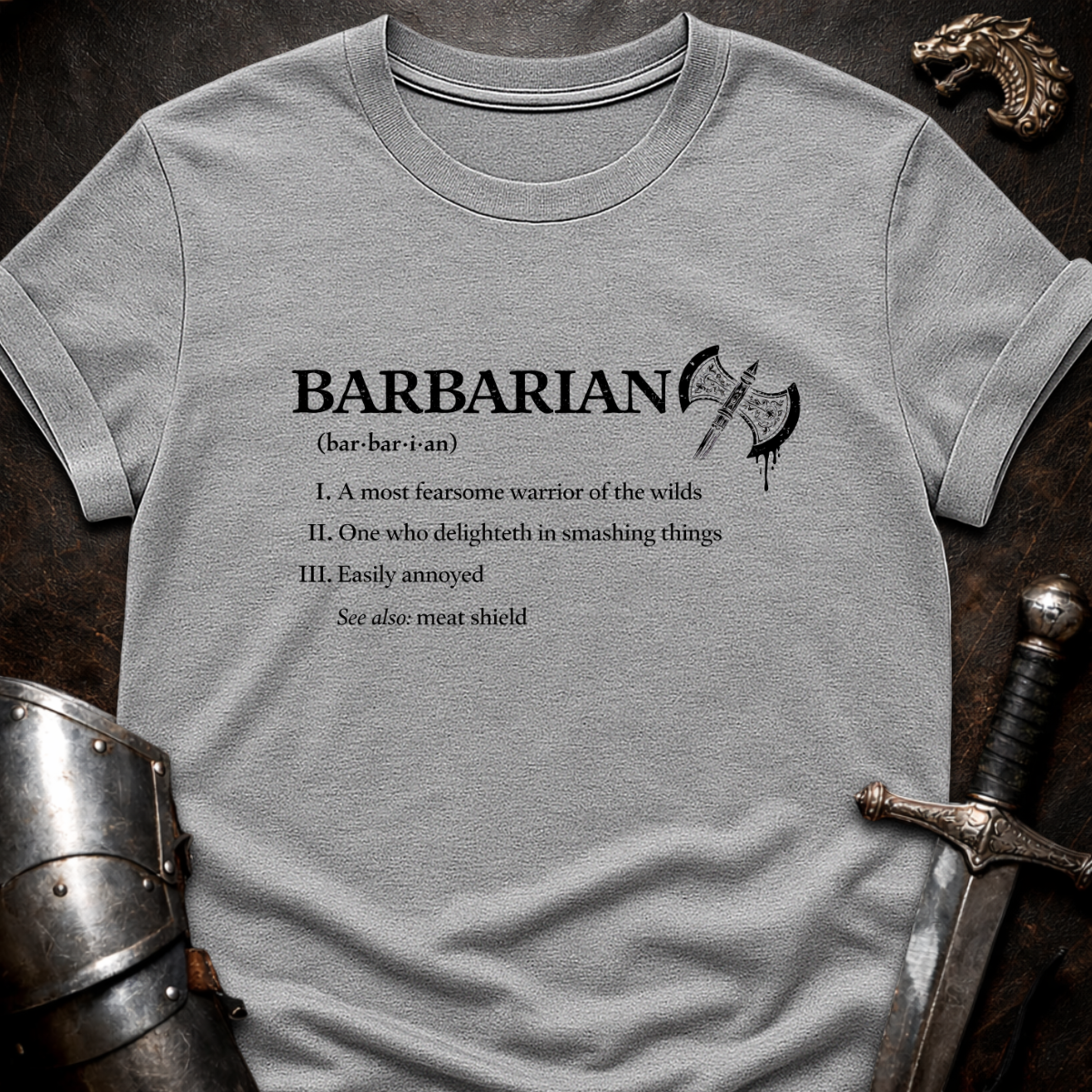 Barbarian Definition T-Shirt