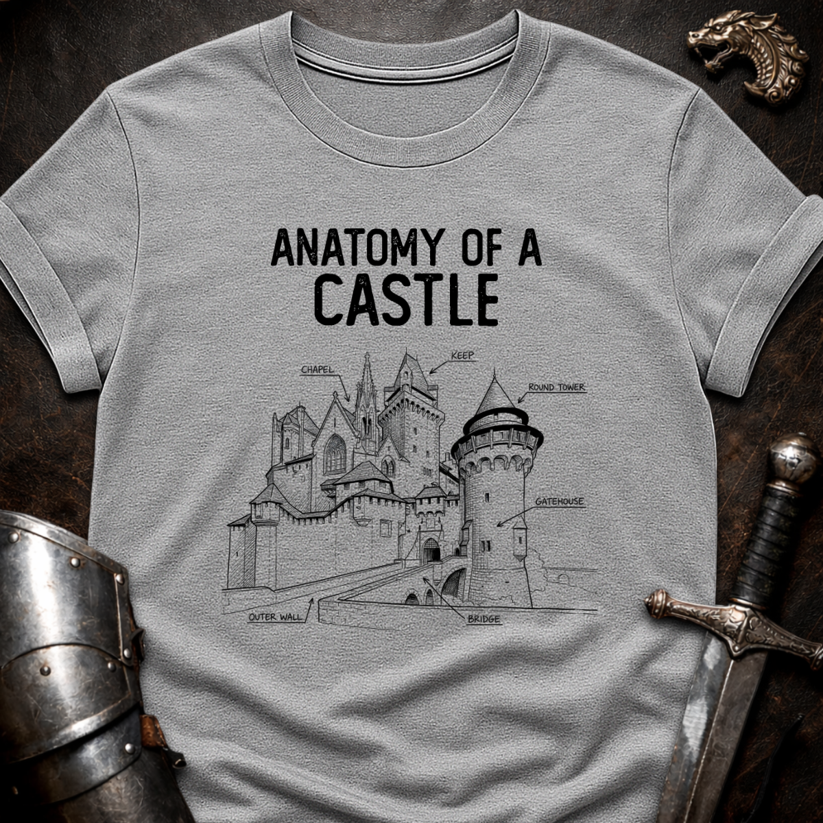 Anatomy of a Castle T-Shirt