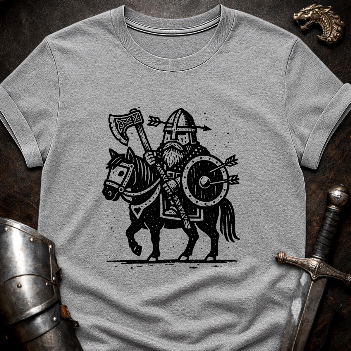 Dwarf on Horse T-Shirt
