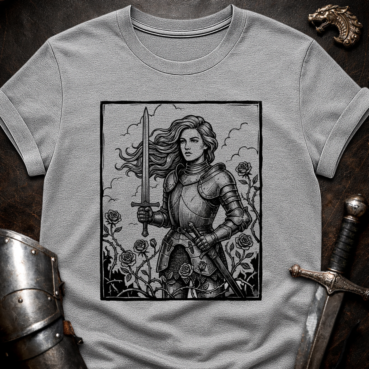 Girl Knight T-Shirt